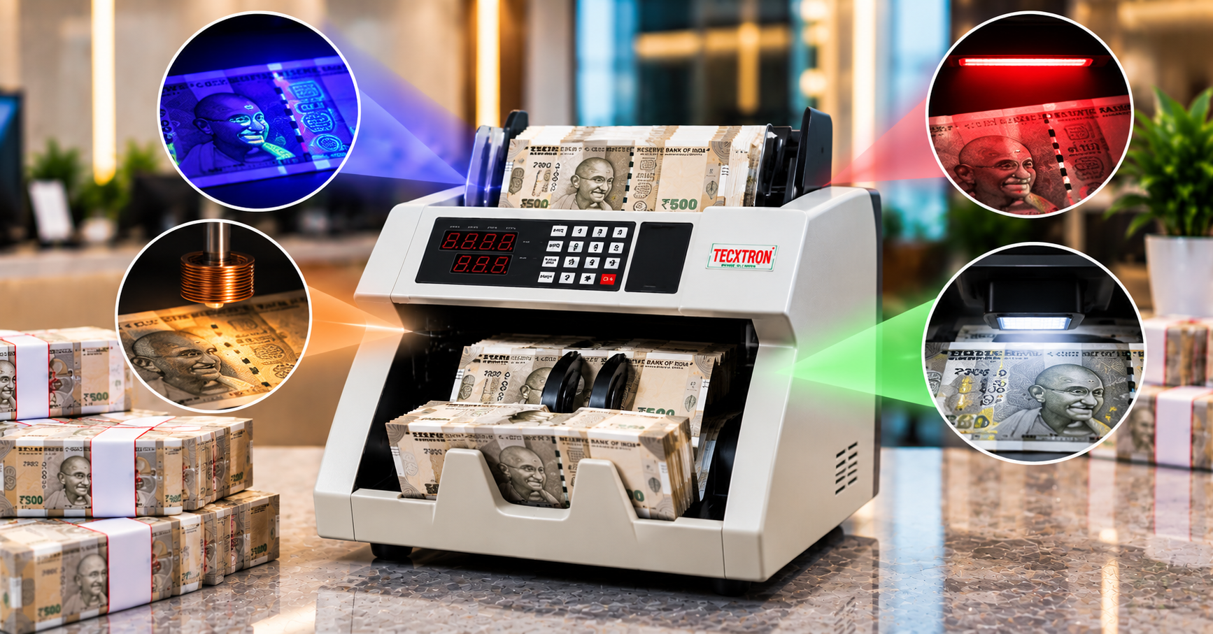 UV, MG, IR & CIS Fake Note Detection Technologies Explained